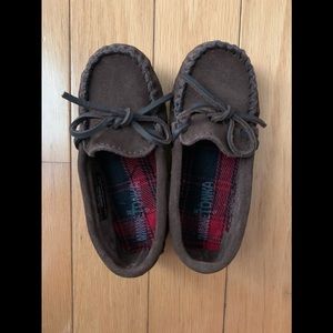 Minnetonka moccasins for toddler, size 10, NWOT